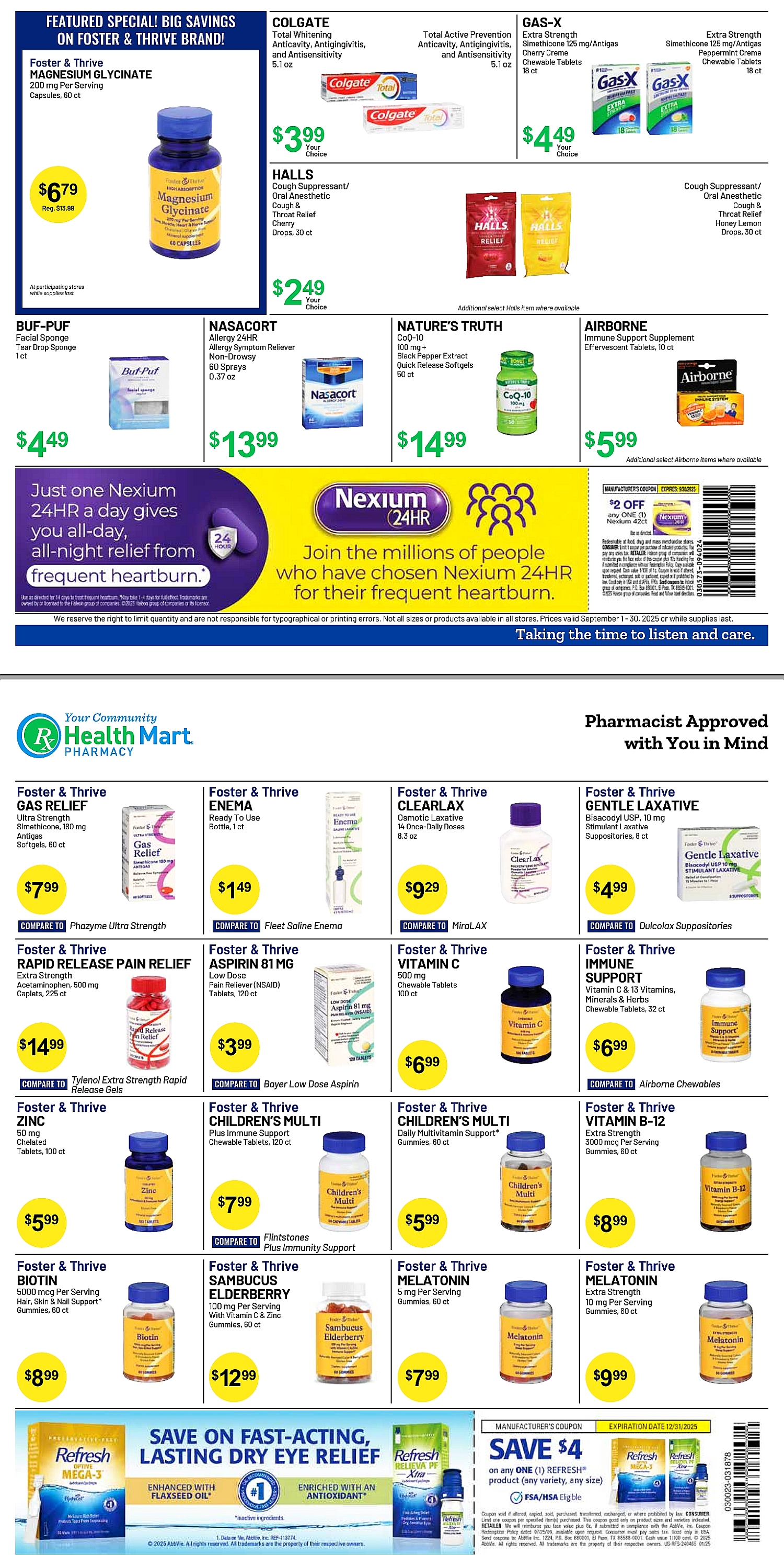 Health Mart Sale Specials